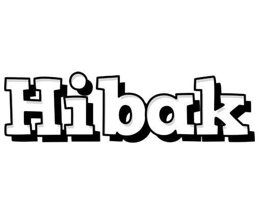 Hibak snowing logo