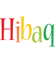 Hibaq birthday logo