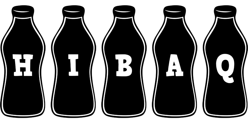 Hibaq bottle logo