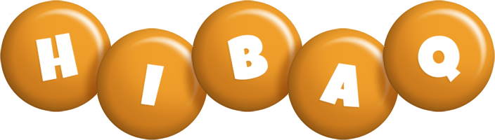 Hibaq candy-orange logo