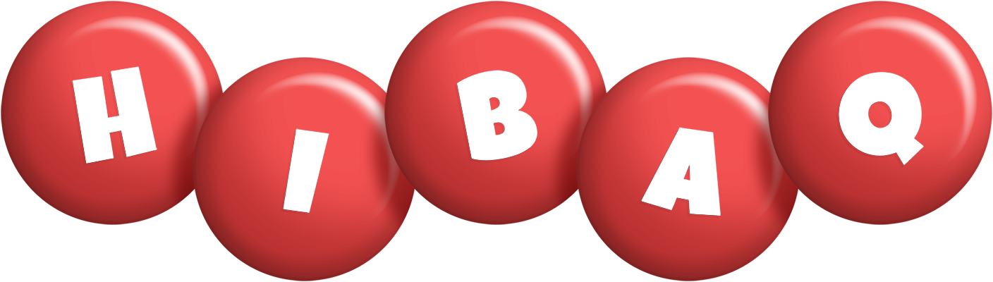 Hibaq candy-red logo