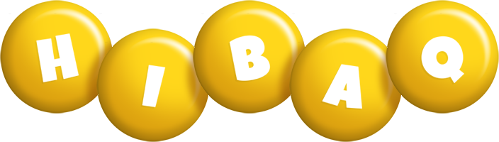 Hibaq candy-yellow logo