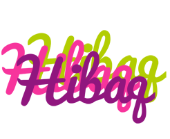 Hibaq flowers logo