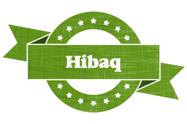 Hibaq natural logo