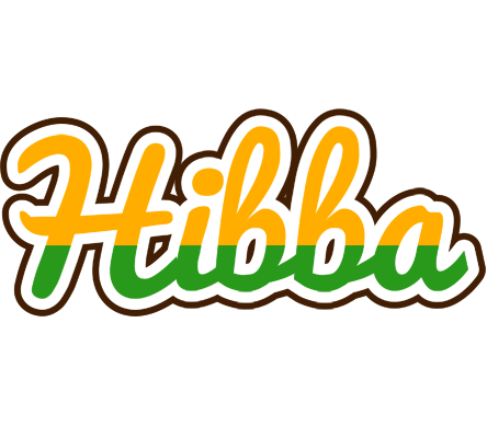 Hibba banana logo