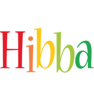 Hibba birthday logo