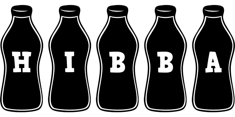 Hibba bottle logo