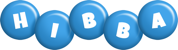 Hibba candy-blue logo