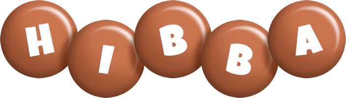 Hibba candy-brown logo