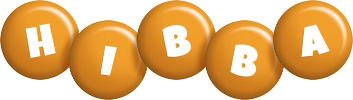 Hibba candy-orange logo