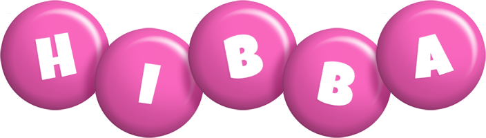 Hibba candy-pink logo