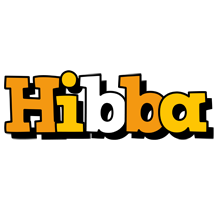 Hibba cartoon logo