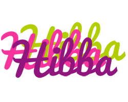 Hibba flowers logo