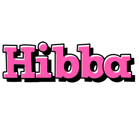 Hibba girlish logo