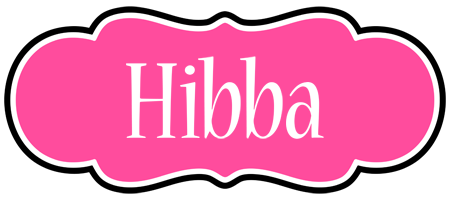 Hibba invitation logo