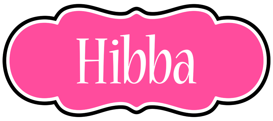 Hibba invitation logo