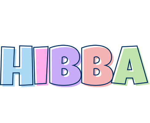 Hibba pastel logo