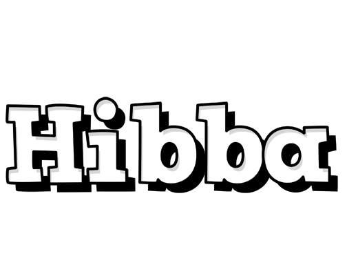 Hibba snowing logo