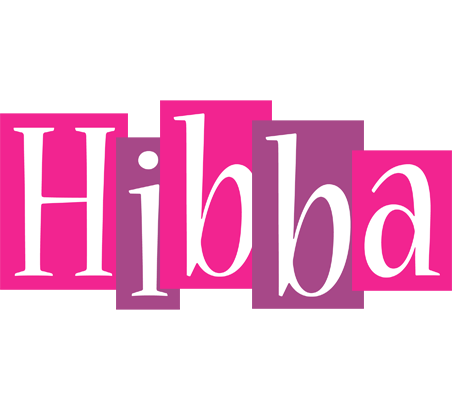 Hibba whine logo