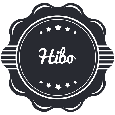 Hibo badge logo