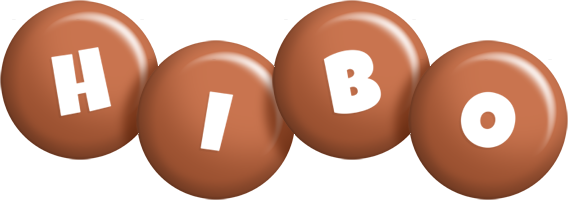 Hibo candy-brown logo