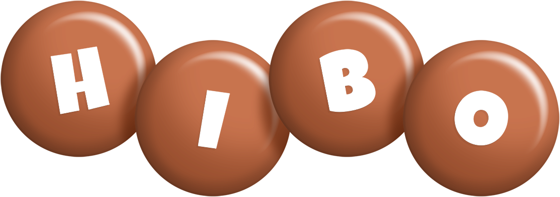 Hibo candy-brown logo