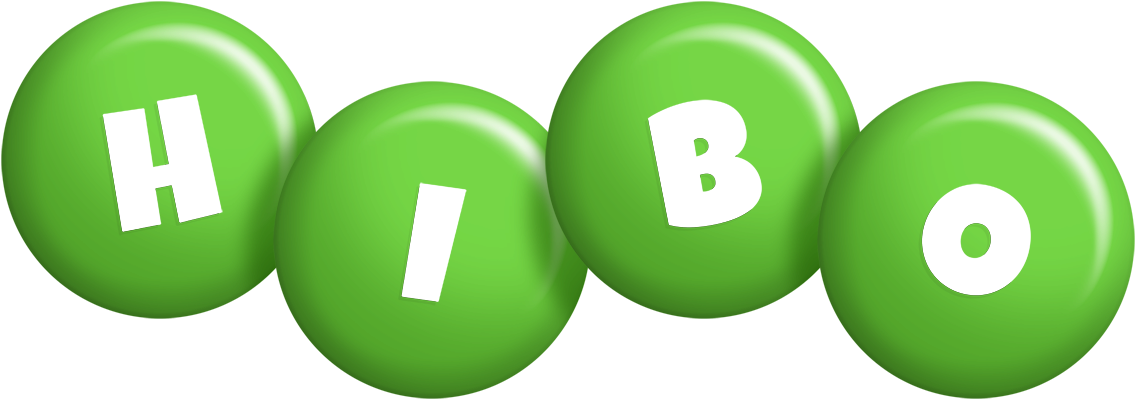 Hibo candy-green logo