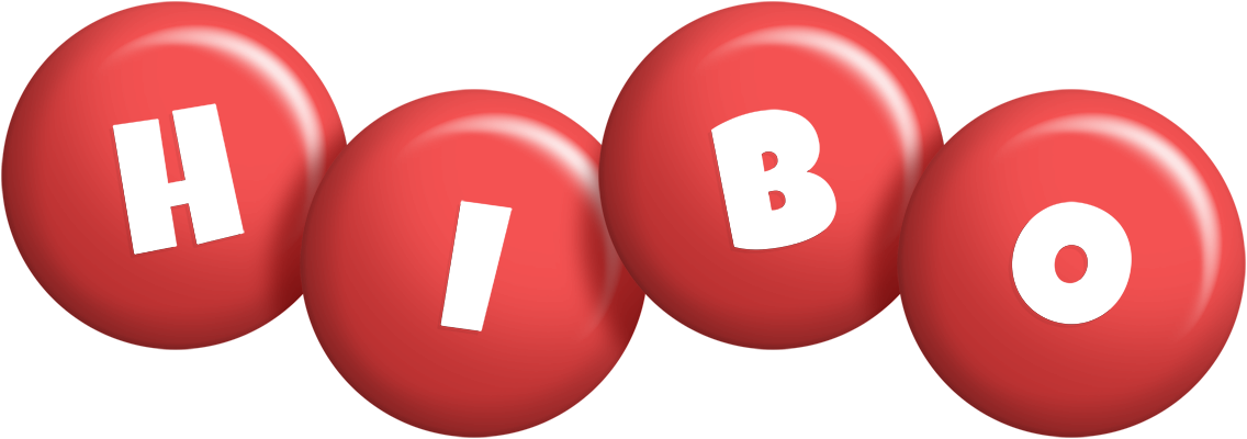 Hibo candy-red logo