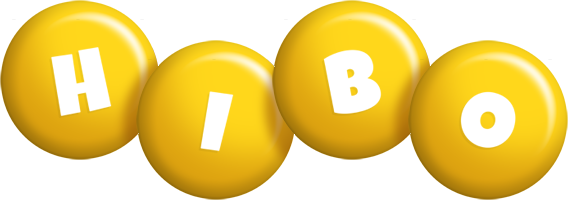 Hibo candy-yellow logo