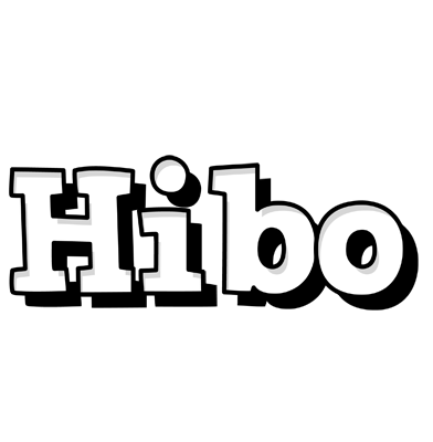Hibo snowing logo