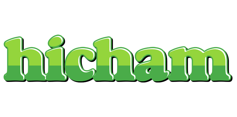 Hicham apple logo