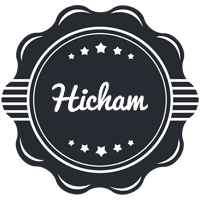 Hicham badge logo