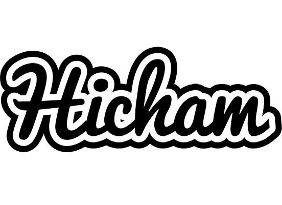 Hicham chess logo