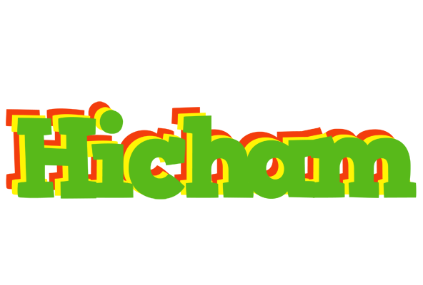 Hicham crocodile logo