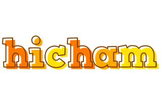 Hicham desert logo