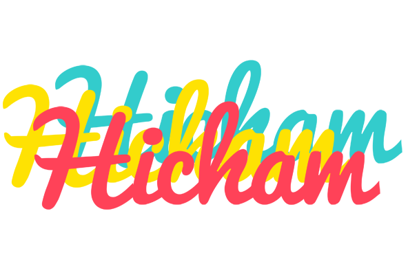 Hicham disco logo