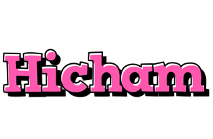 Hicham girlish logo