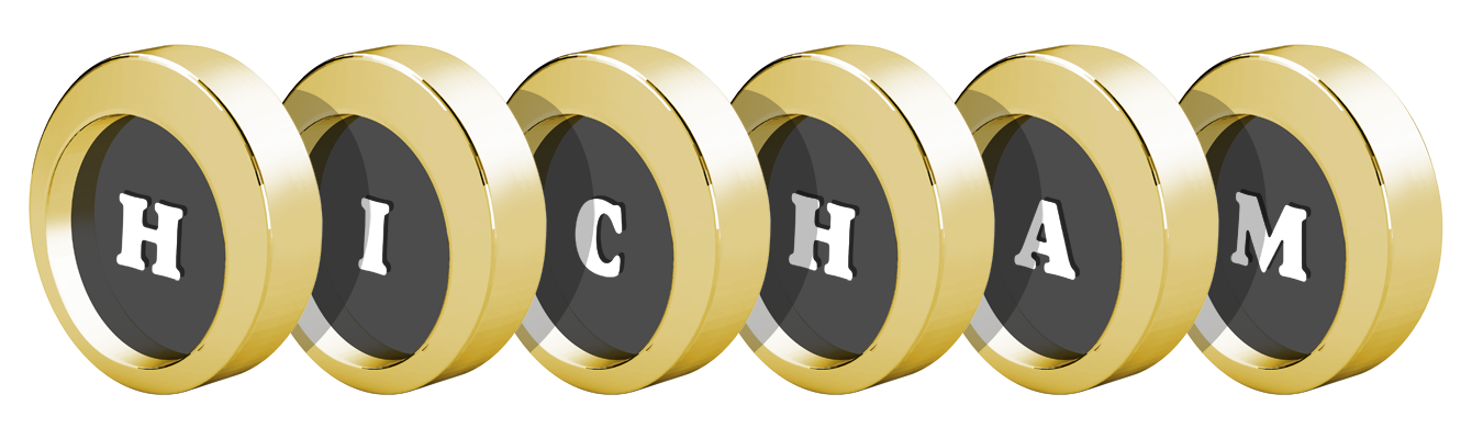 Hicham gold logo