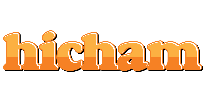 Hicham orange logo