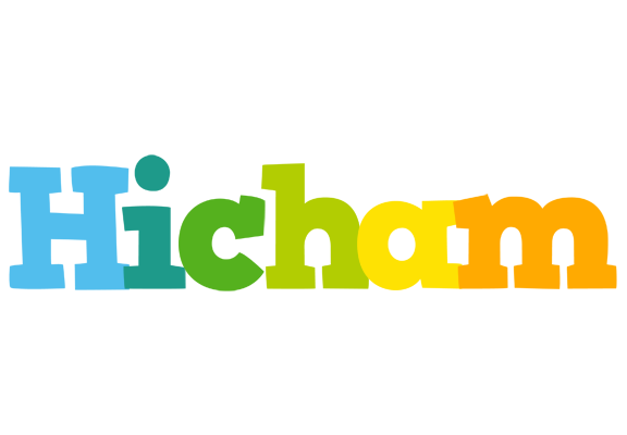 Hicham rainbows logo