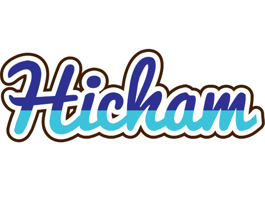 Hicham raining logo