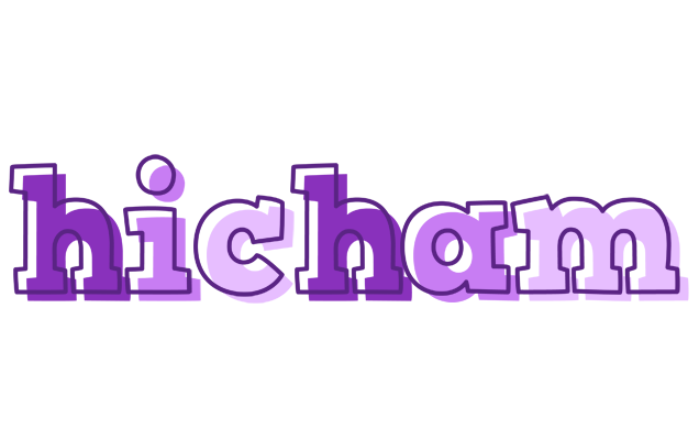 Hicham sensual logo