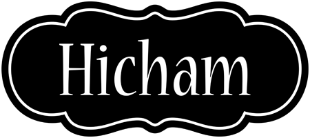 Hicham welcome logo