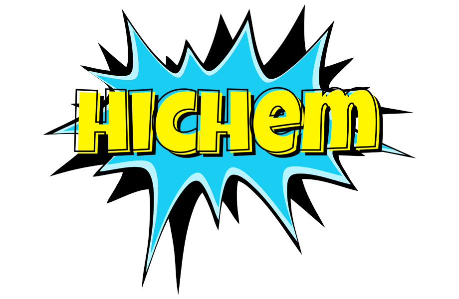 Hichem amazing logo