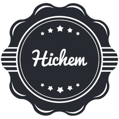 Hichem badge logo