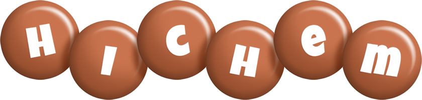 Hichem candy-brown logo