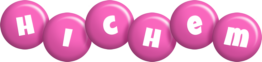 Hichem candy-pink logo