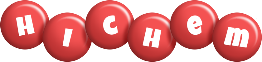 Hichem candy-red logo