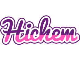 Hichem cheerful logo