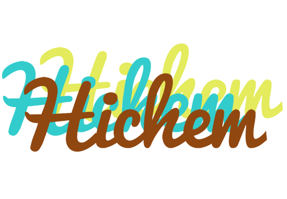 Hichem cupcake logo